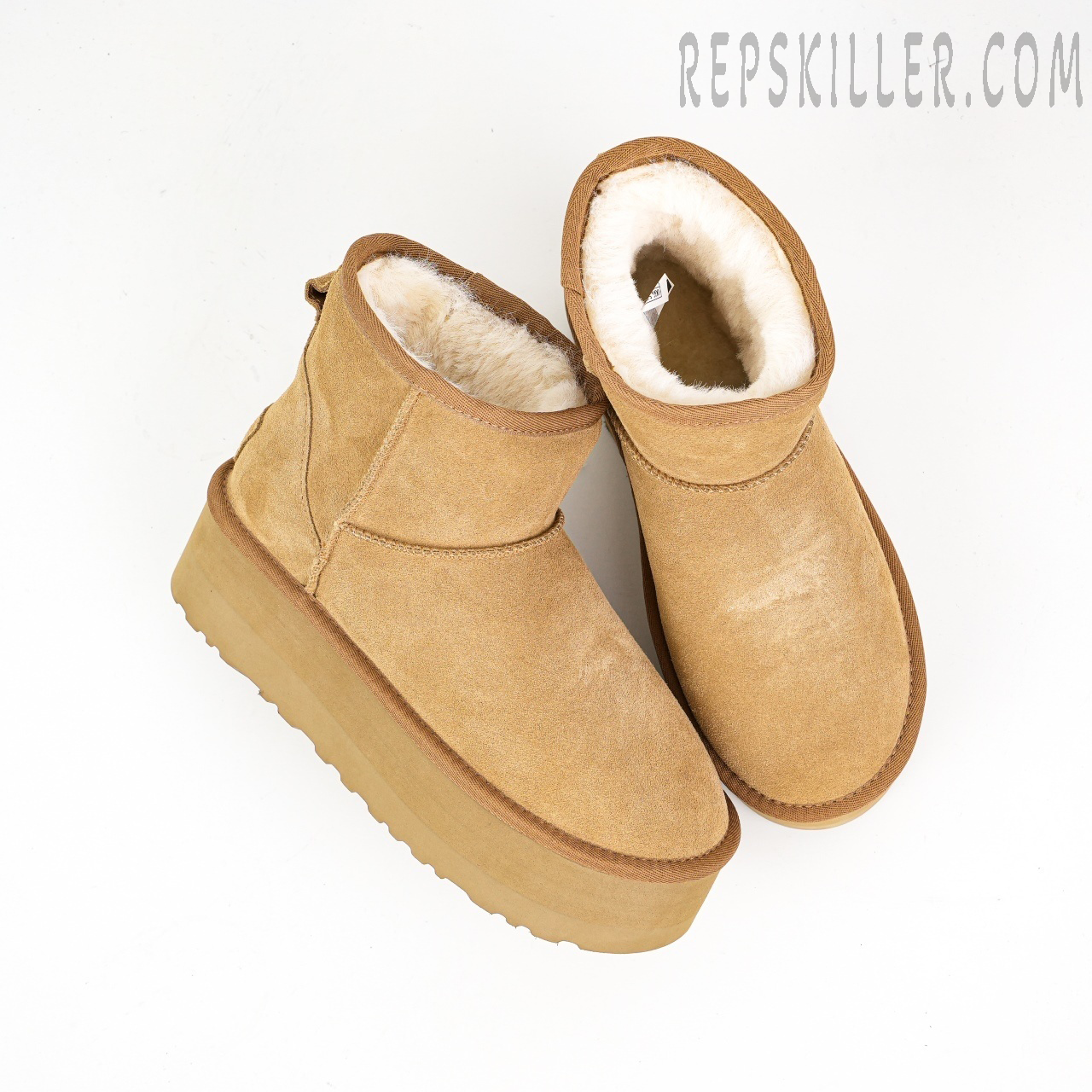 Wmns Classic Mini Platform Boot Chestnut