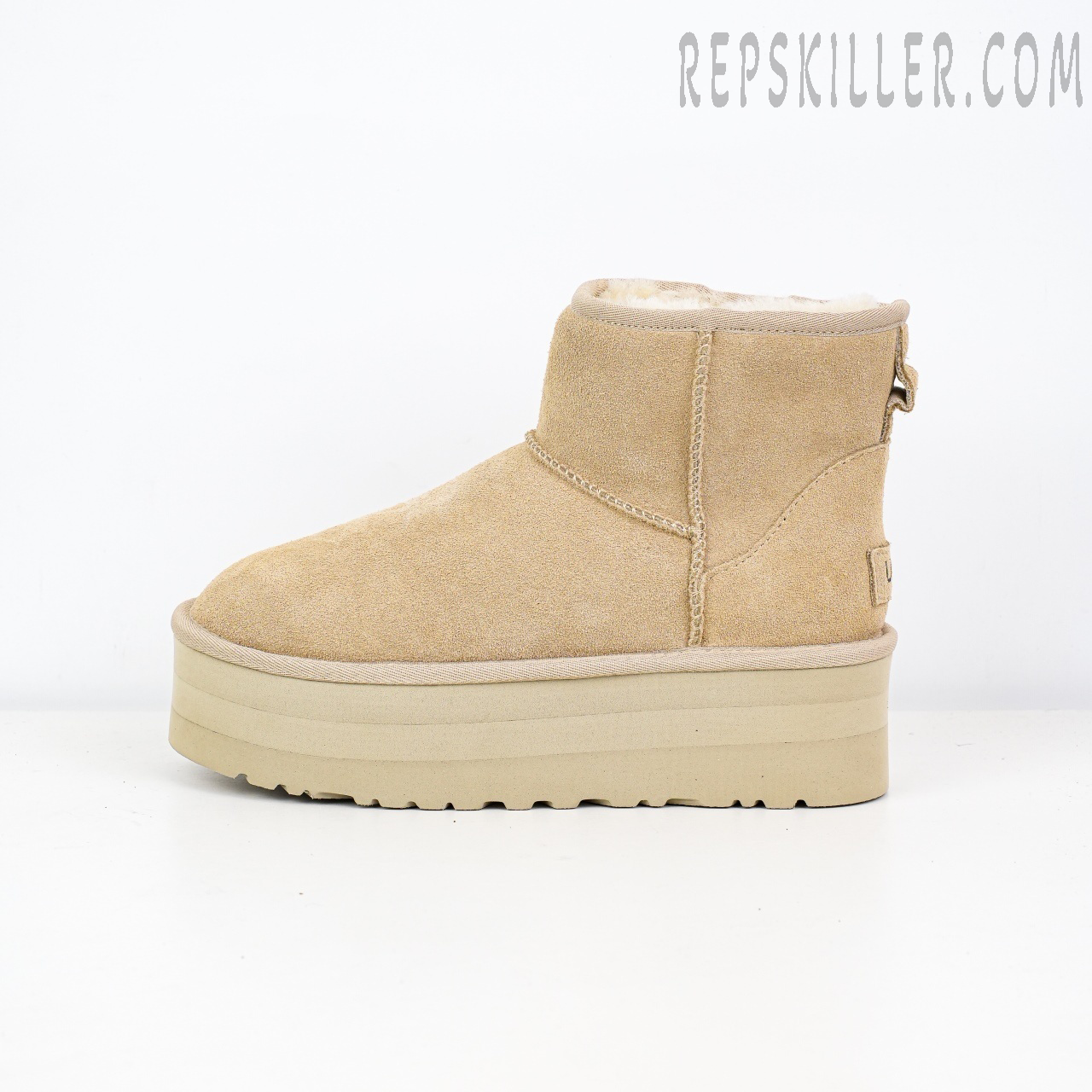 Wmns Classic Mini Platform Boot Mustard Seed