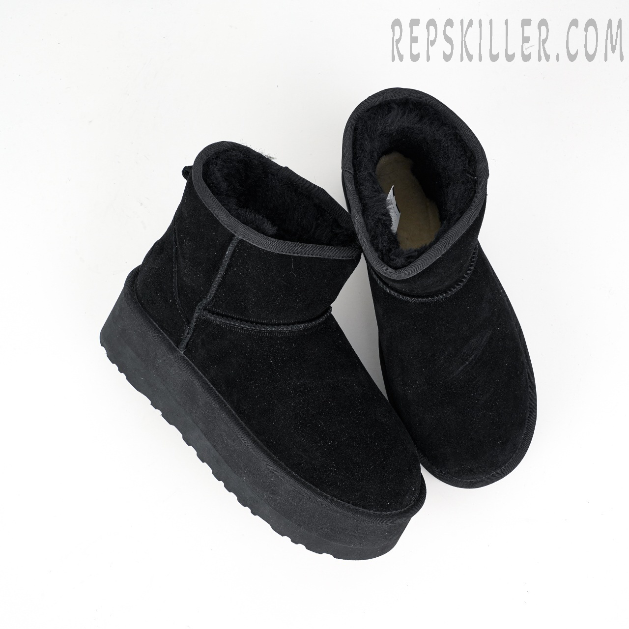 Wmns Classic Mini Platform Boot Black