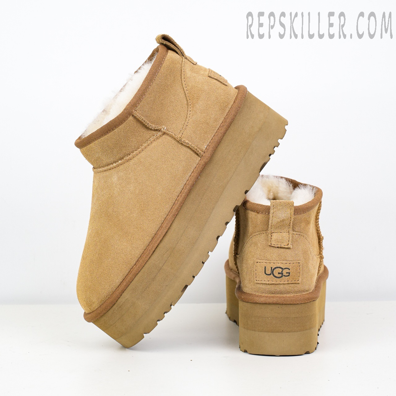 Wmns Classic Ultra Mini Platform Boot Chestnut