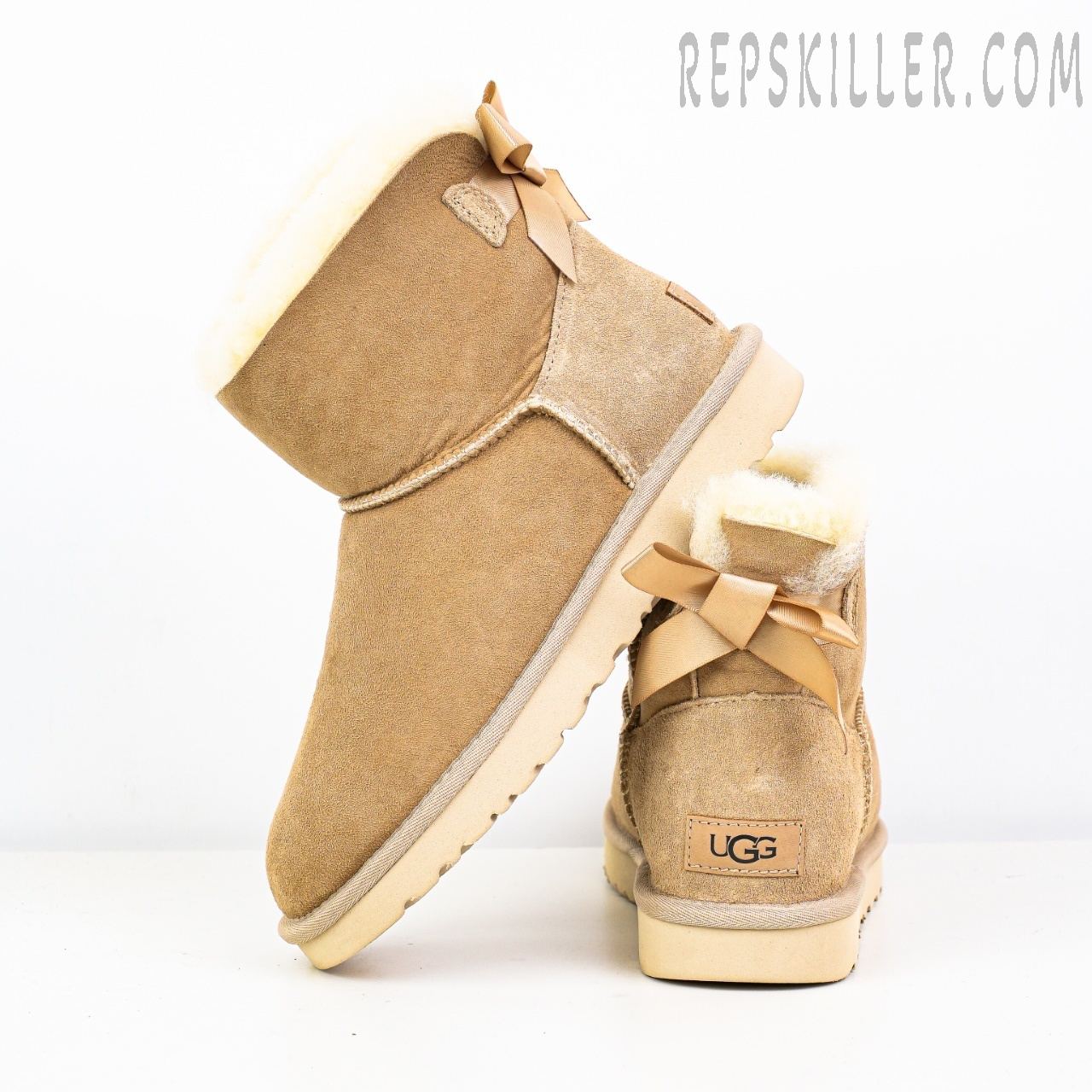 Wmns Mini Bailey Bow Ii Sand Beige