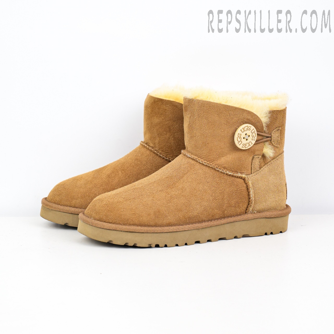 Wmns Mini Bailey Button Ii Boot Chestnut