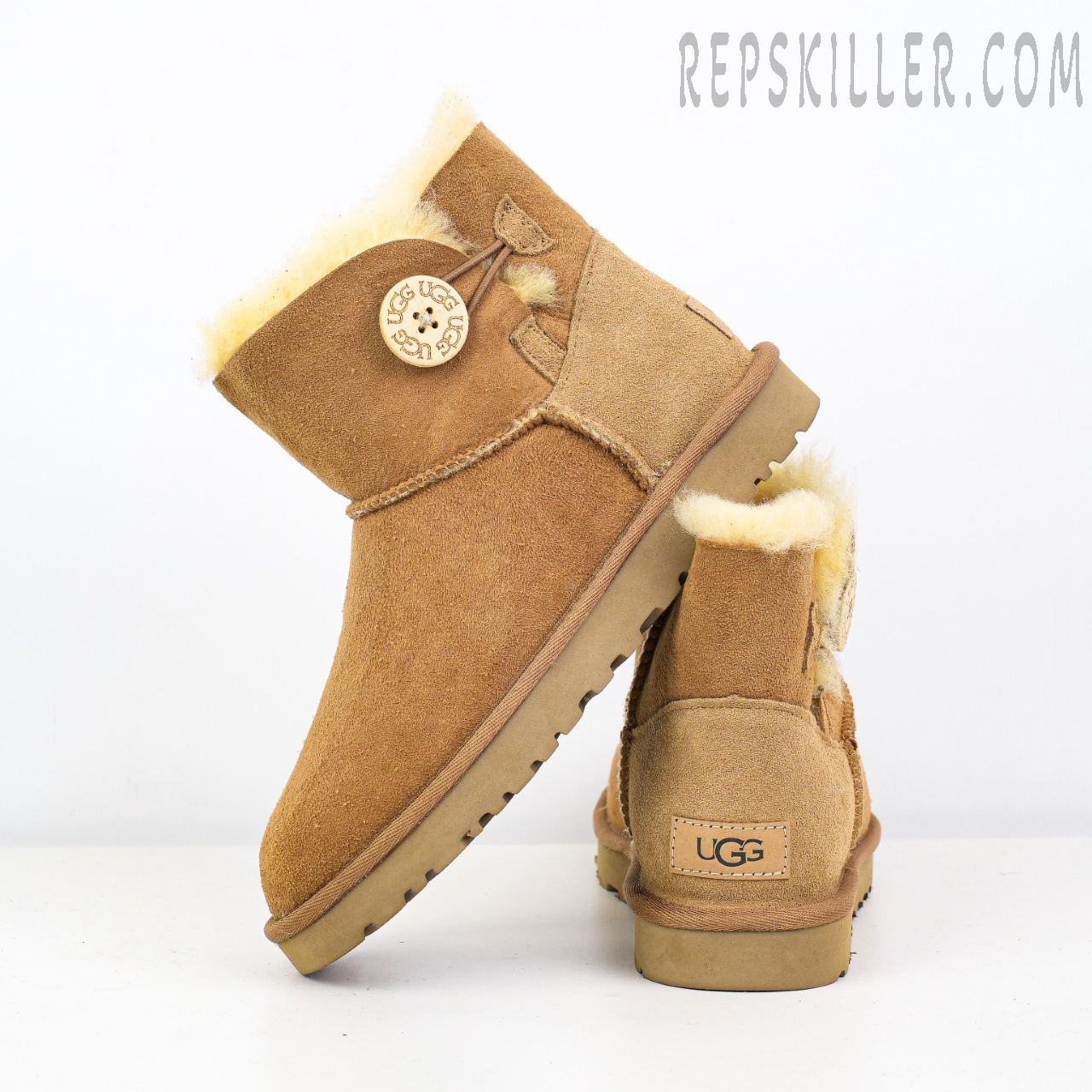 Wmns Mini Bailey Button Ii Boot Chestnut
