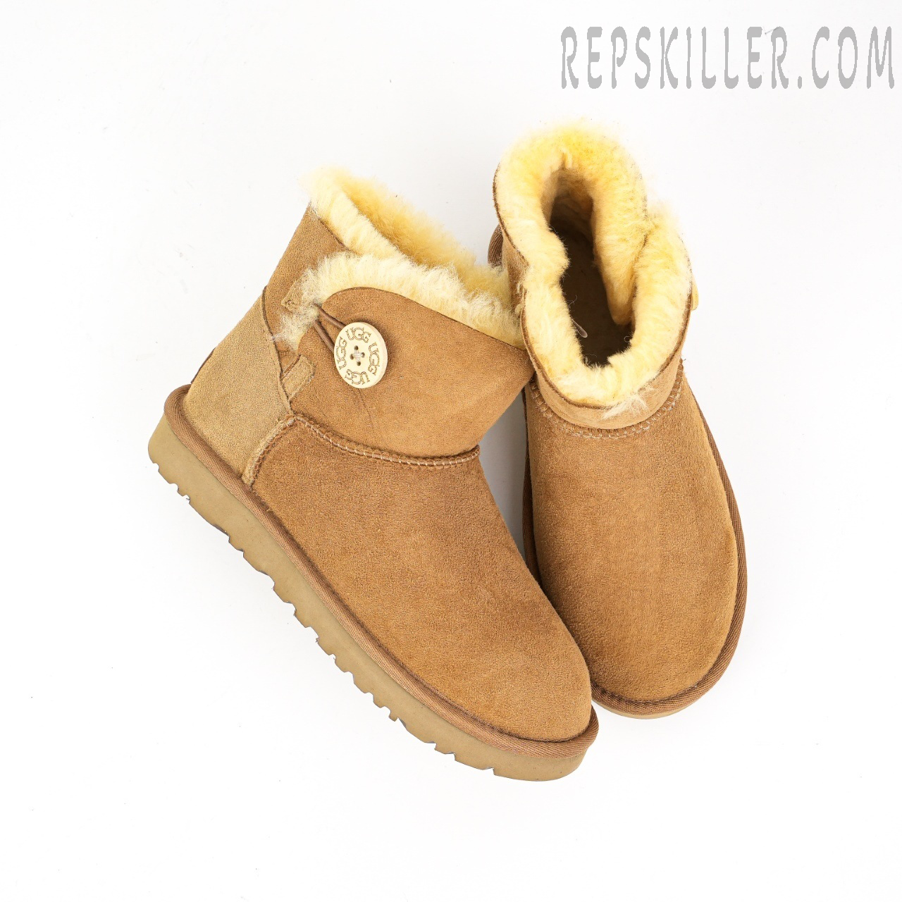 Wmns Mini Bailey Button Ii Boot Chestnut