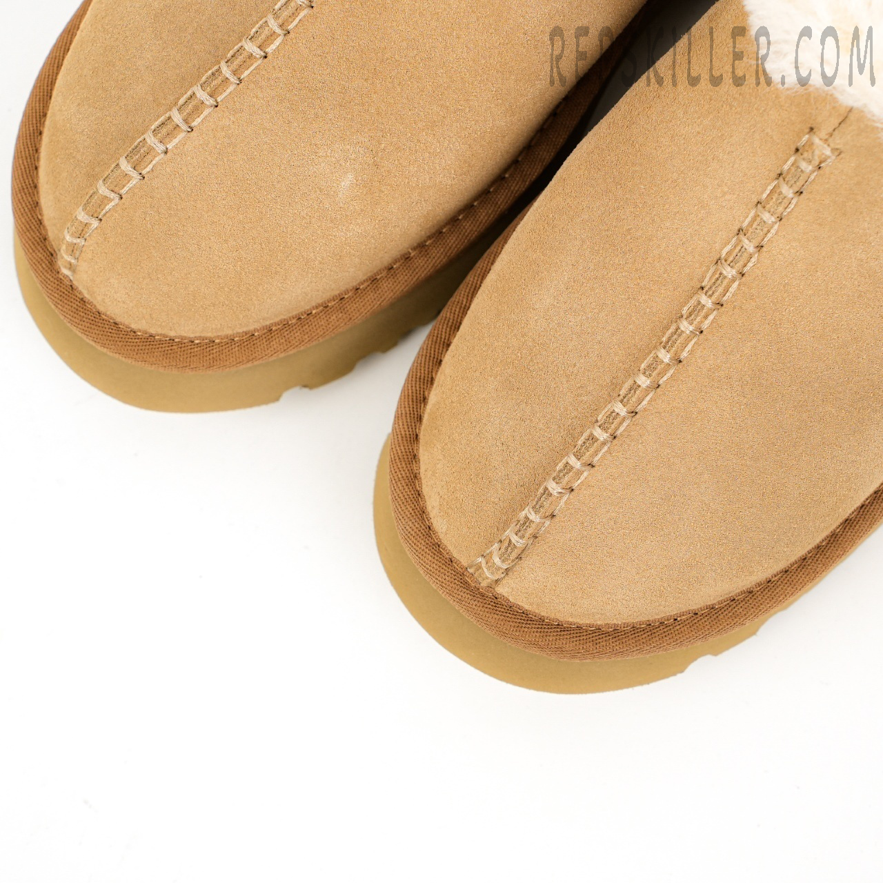 Wmns New Heights Cozy Clog Chestnut
