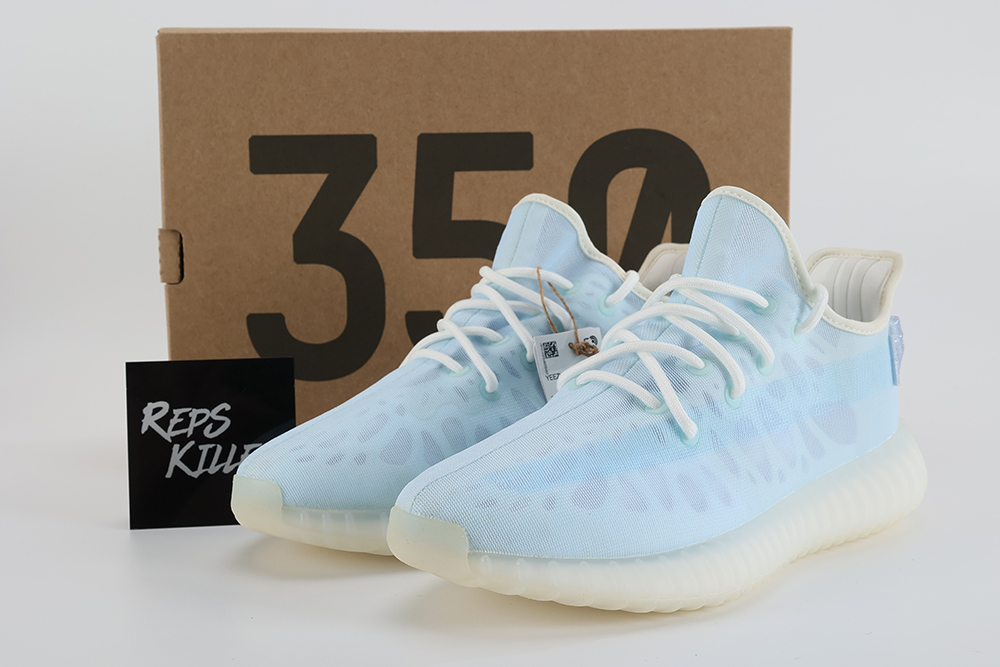 Yeezy Boost 350 V2 Mono Ice – Image 1 Yeezy Boost 350 V2 'Mono Ice' Replica