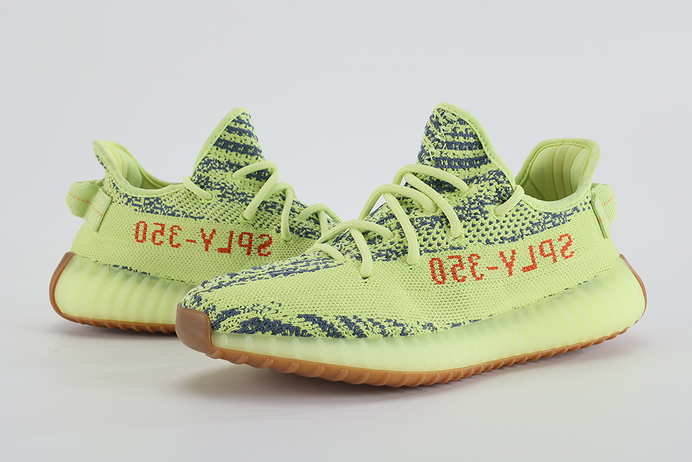 Yeezy Boost 350 V2 Semi Frozen Yellow – Image 2 Yeezy Boost 350 V2 'Semi Frozen Yellow' Replica