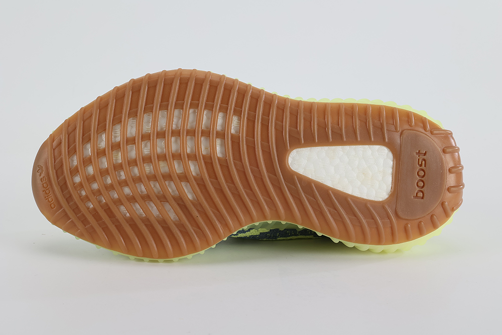Yeezy Boost 350 V2 Semi Frozen Yellow – Image 4 Yeezy Boost 350 V2 'Semi Frozen Yellow' Replica