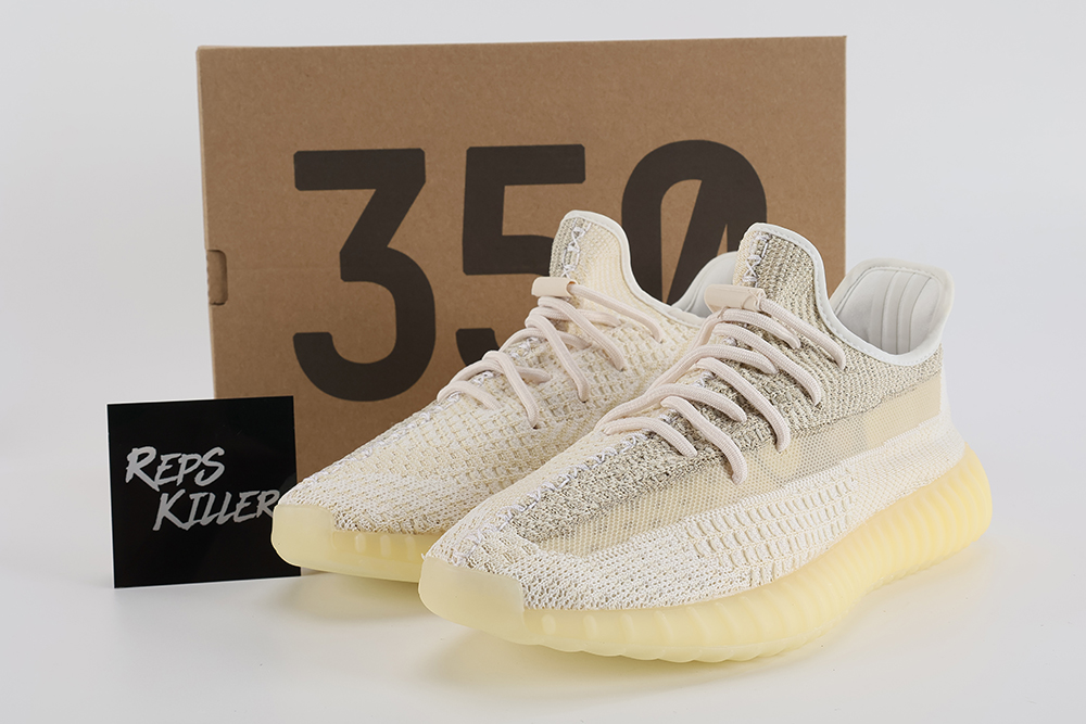 Yeezy Boost 350 V2 Natural – Image 1 Yeezy Boost 350 V2 _Natural Replica