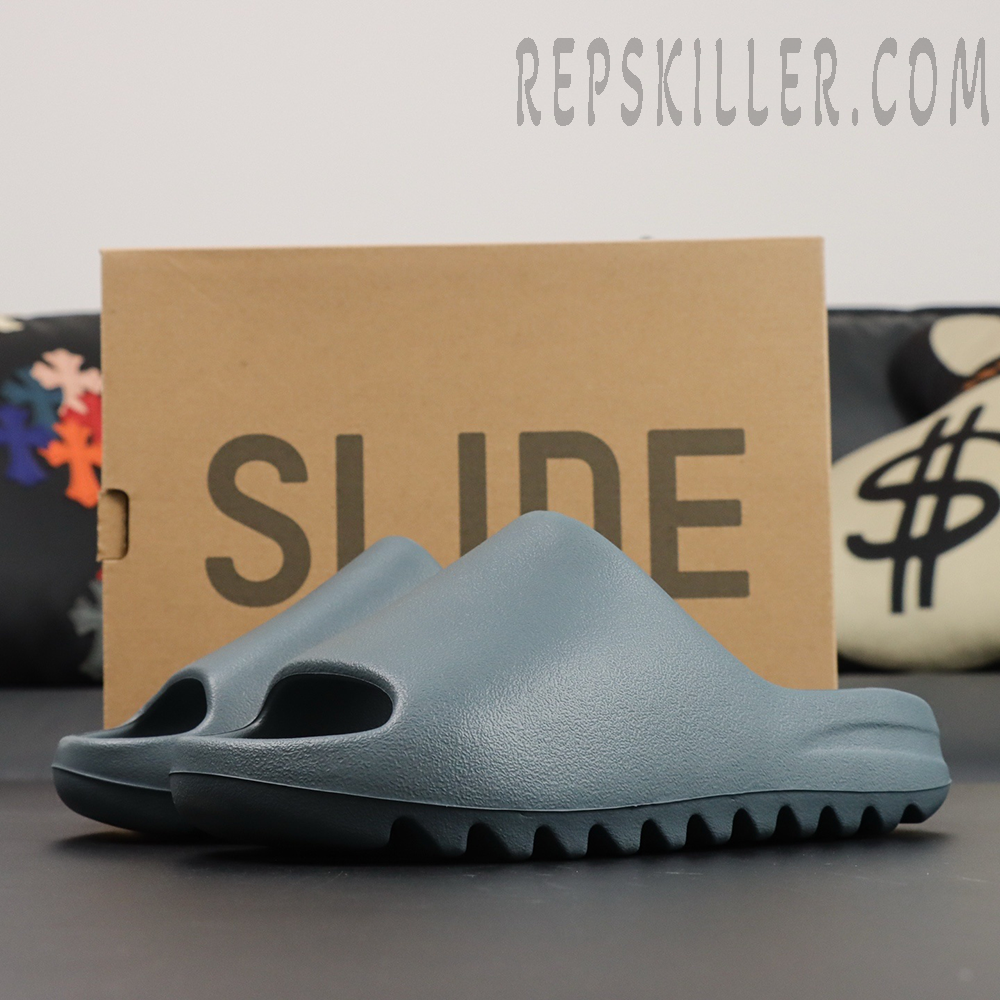 Yeezy Slides Slate Marine Replica