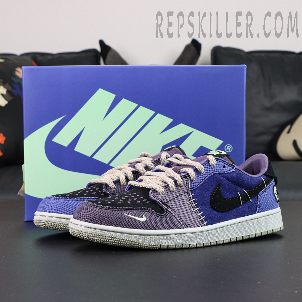 Zion Williamson X Jordan 1 Retro Low Og Voodoo Alternate
