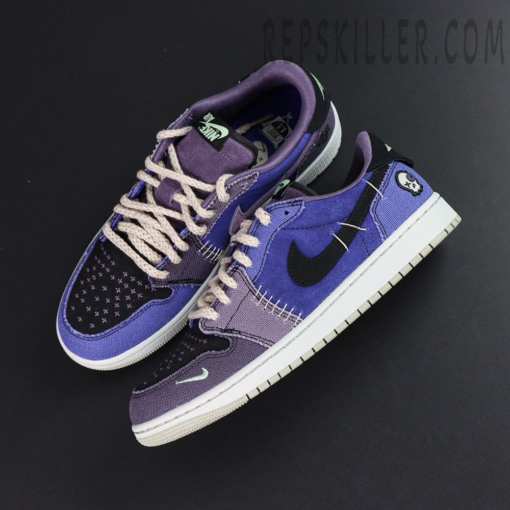 Zion Williamson X Jordan 1 Retro Low Og Voodoo Alternate