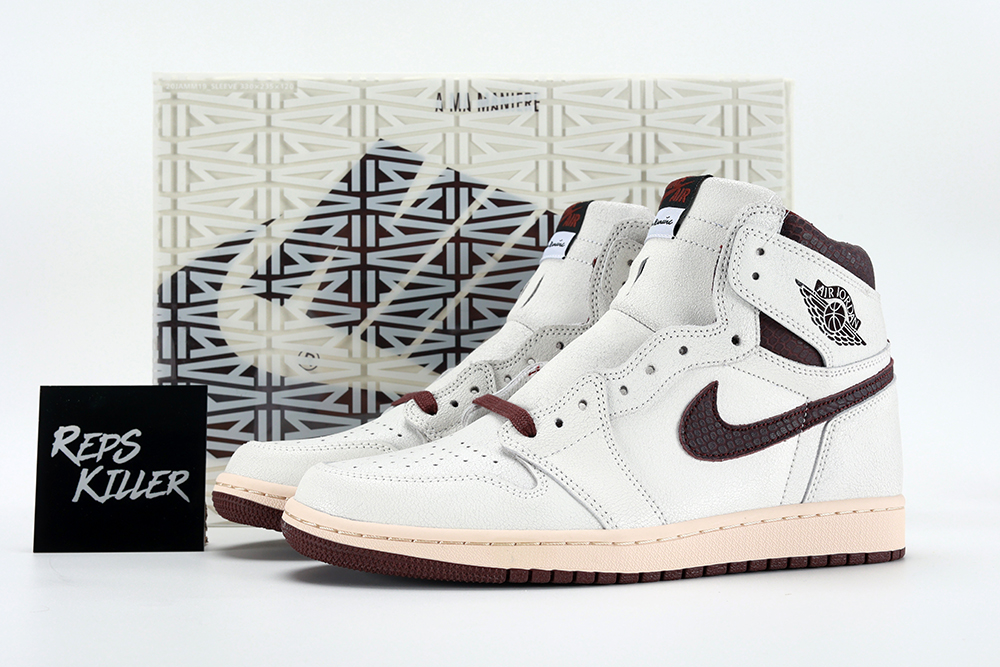 A Ma Mani&eacute;re x Air Jordan 1 High OG 'Airness' Replica 