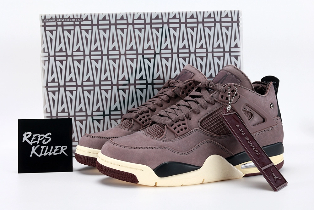 A Ma Mani&eacute;re x Air Jordan 4 Retro replica