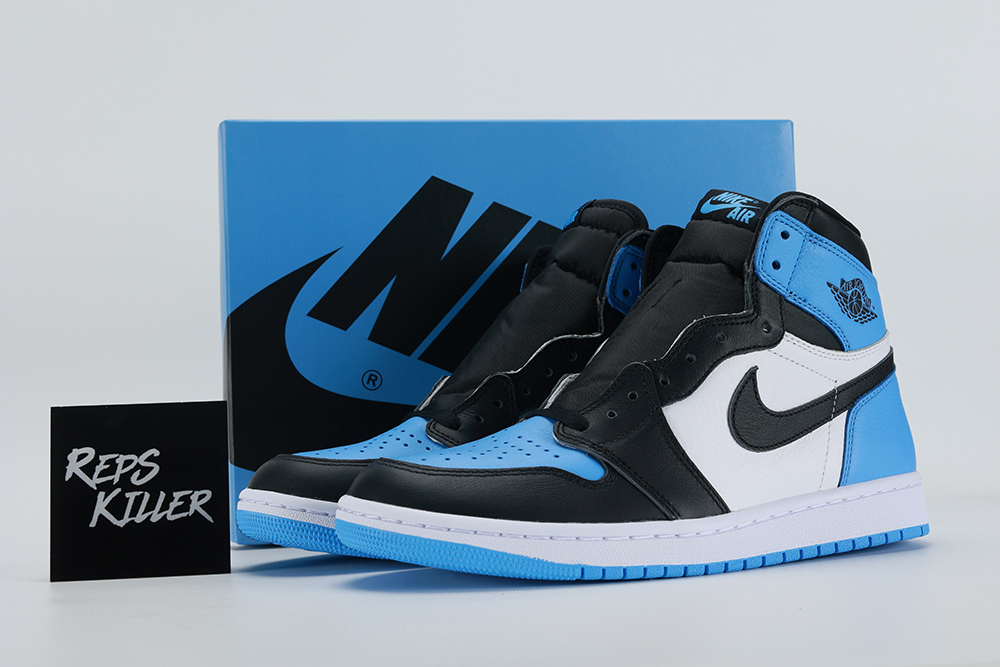Air Jordan 1 Retro High Og Unc Toe – Image 1 Air Jordan 1 Retro High OG 'UNC Toe'Replica