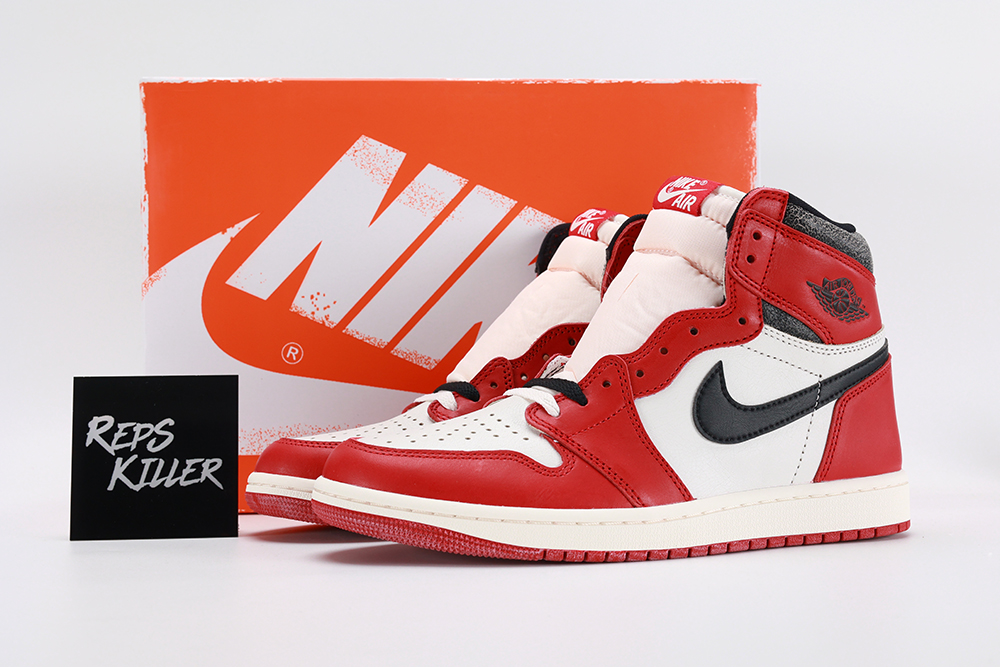 Air Jordan 1 Retro High Og Chicago Lost Found – Image 1 Air Jordan 1 Retro High OG 'Chicago Lost & Found' replica