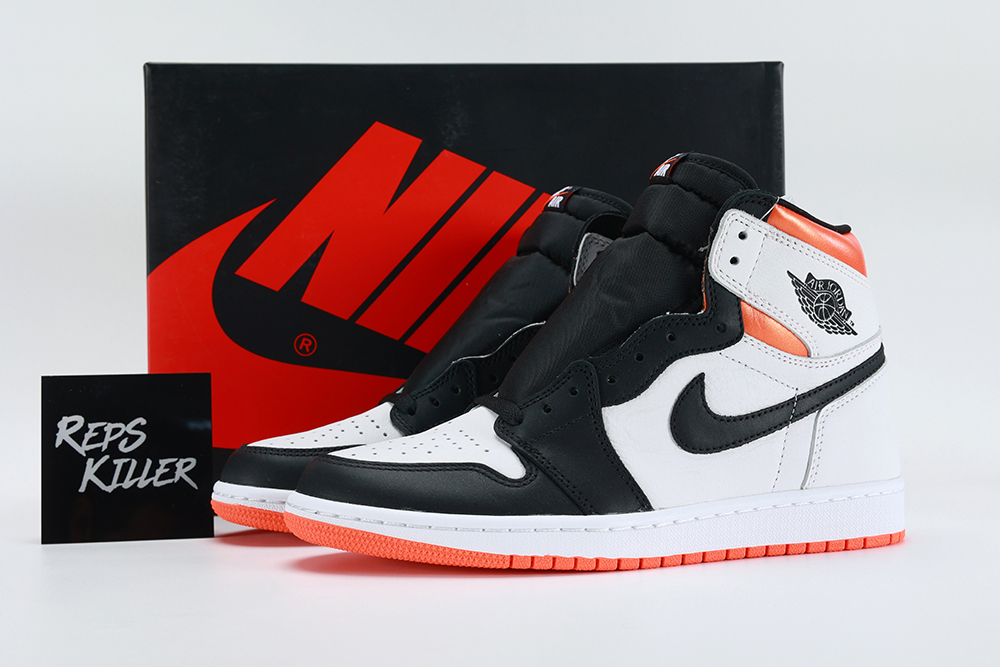 Air Jordan 1 Retro High Og Electro Orange – Image 1 Air Jordan 1 Retro High OG 'Electro Orange' replica