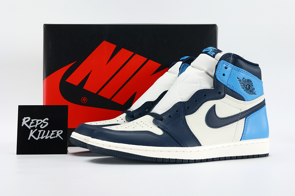 Air Jordan 1 Retro High Og Obsidian – Image 1 Air Jordan 1 Retro High OG 'Obsidian' replica