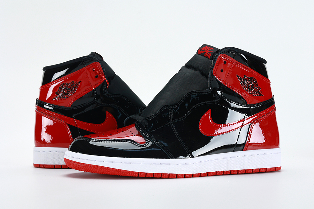 Air Jordan 1 Retro High Og Patent Bred – Image 2 Air Jordan 1 Retro High OG 'Patent Bred' Replica