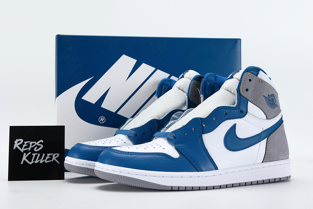Air Jordan 1 Retro High Og True Blue – Image 1 Air Jordan 1 Retro High OG 'True Blue' replica