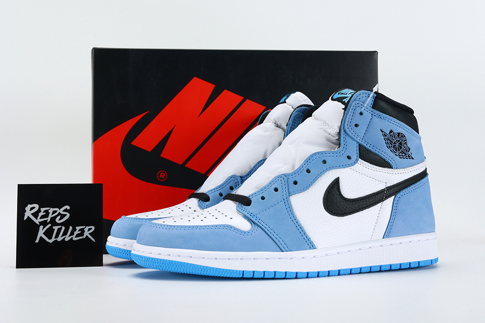 Air Jordan 1 Retro High Og University Blue – Image 1 air-jordan-1-retro-high-og- 'university-blue'- replica