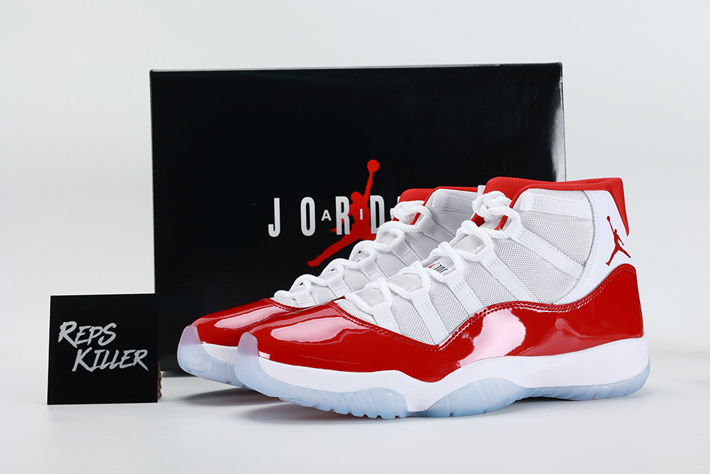 Air Jordan 11 Retro Cherry – Image 1 Air Jordan 11 Retro 'Cherry' replica
