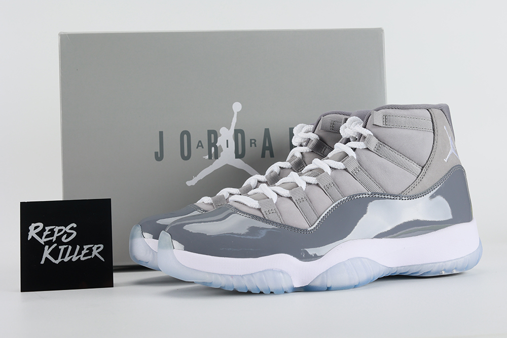Air Jordan 11 Retro Cool Grey 2021 – Image 1 Air Jordan 11 Retro 'Cool Grey' 2021 Replica
