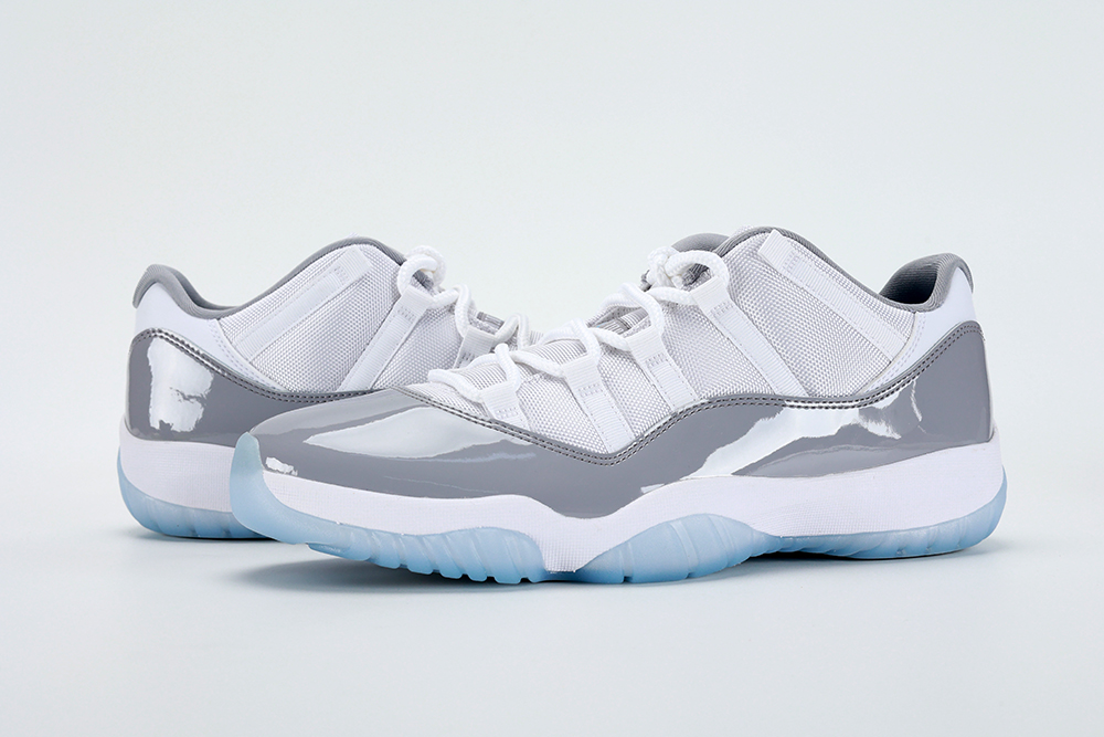 Air Jordan 11 Retro Low Cement Grey – Image 2 Air Jordan 11 Retro Low 'Cement Grey' replica