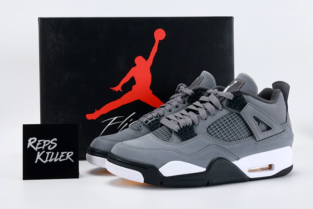 Air Jordan 4 Retro Cool Grey 2019 – Image 1 Air Jordan 4 Retro Cool Grey replica