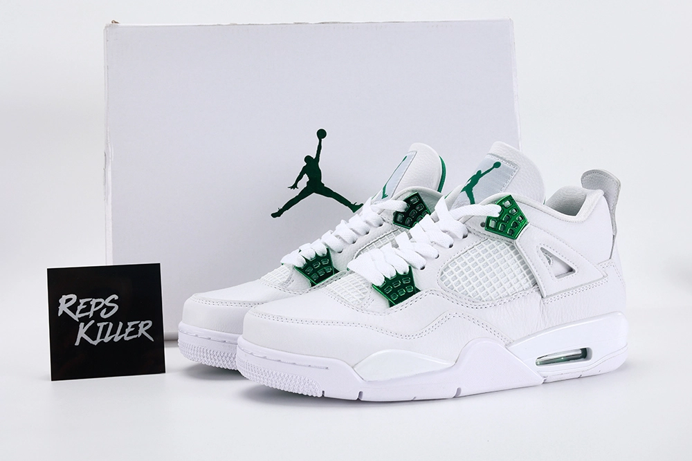 Air Jordan 4 Retro Green Metallic – Image 1 Air Jordan 4 Retro Green Metallic replica