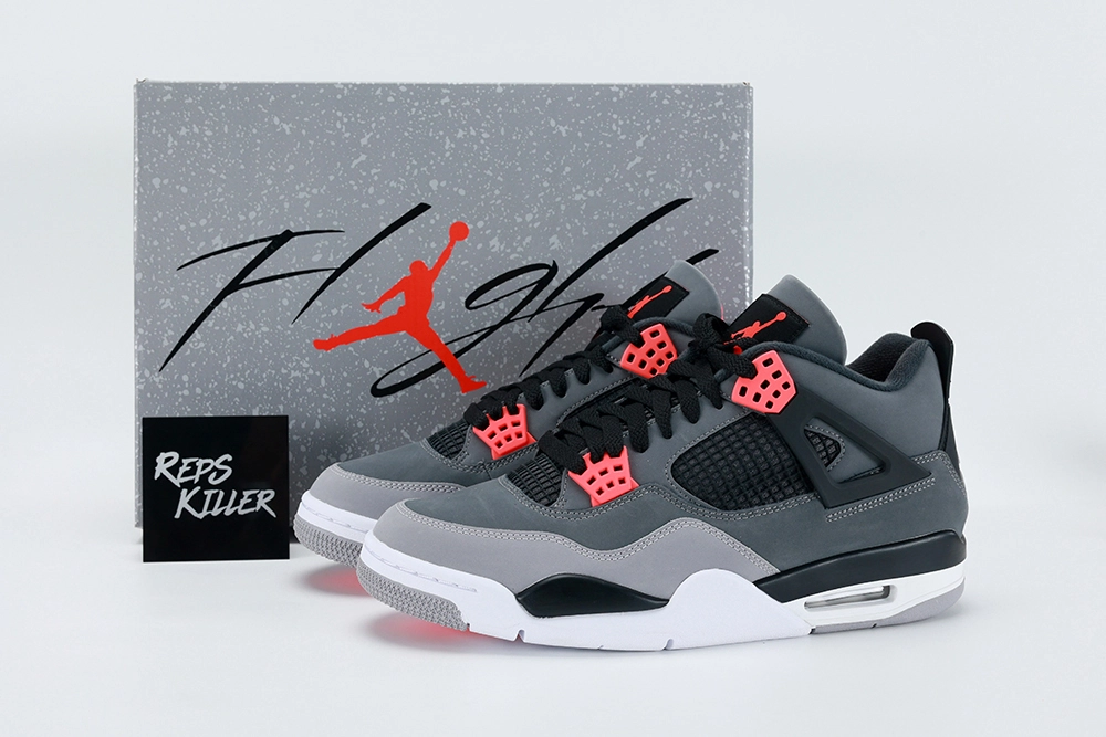 Air Jordan 4 Retro Infrared – Image 1 Air Jordan 4 Retro Infrared replica