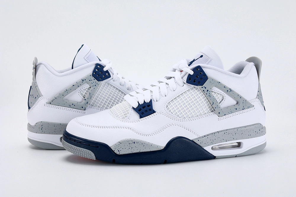 Air Jordan 4 Retro Midnight Navy – Image 2 Air Jordan 4 Retro Midnight Navy replica