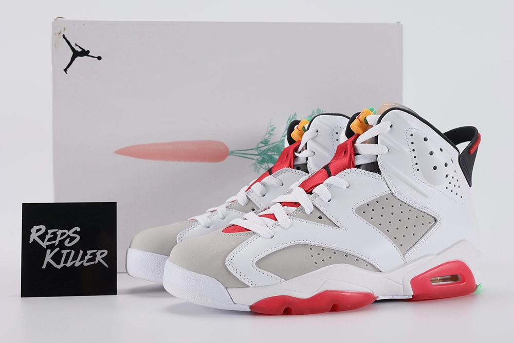 Air Jordan 6 Retro Hare Replica – Image 1 air-jordan-6-retro-'hare'-replica