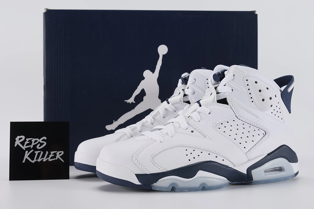 Air Jordan 6 Retro Midnight Navy 2022 Replica – Image 1 air-jordan-6-retro-'midnight-navy'-2022-replica