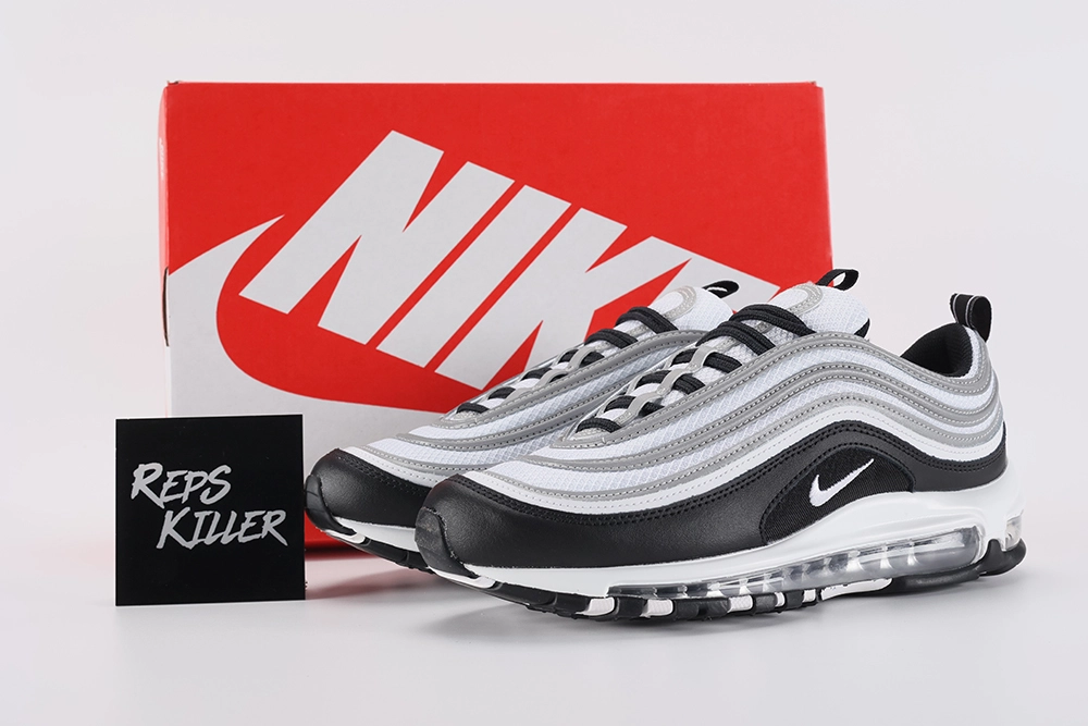 Air Max 97 Black Metallic Silver Replica – Image 1 air-max-97-'black-metallic-silver'-replica