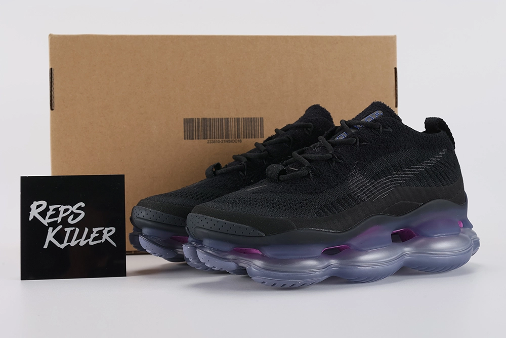Air Max Scorpion Flyknit Black Persian Violet Replica – Image 1 air-max-scorpion-flyknit-'black-persian-violet'-replica