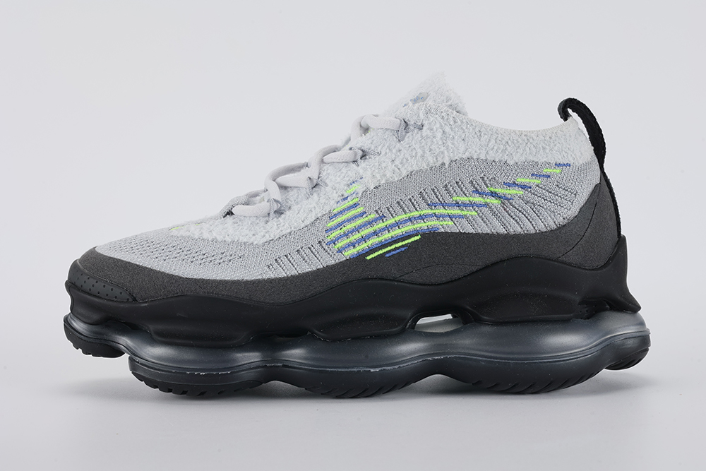 Air Max Scorpion Flyknit Wolf Grey Volt Replica – Image 3 air-max-scorpion-flyknit-'wolf-grey-volt'-replica
