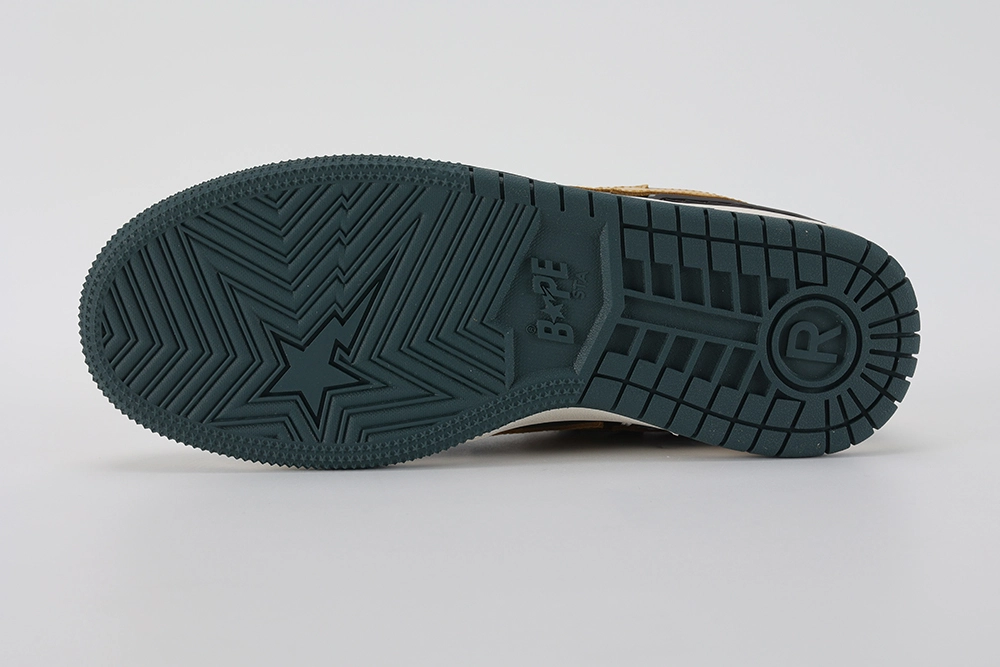 A Bathing Ape Sk8 Sta Low Green Camo Replica