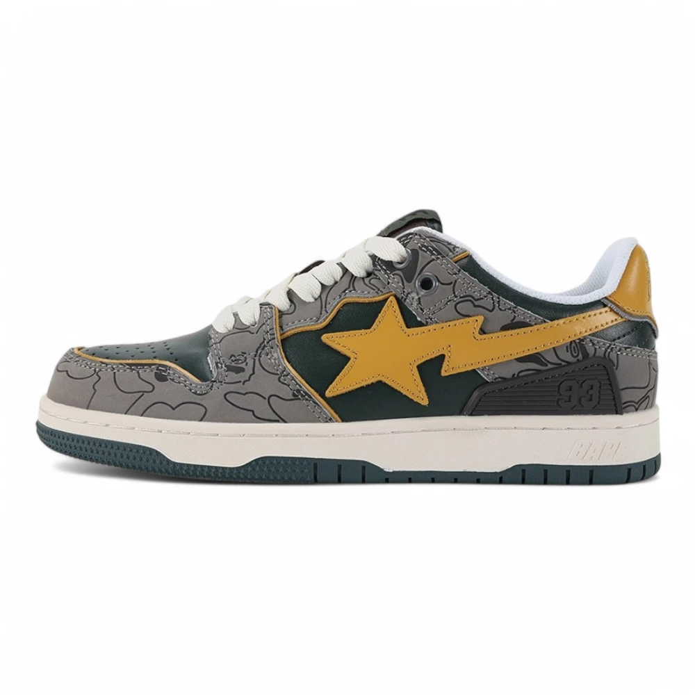 A Bathing Ape Sk8 Sta Low Green Camo Replica