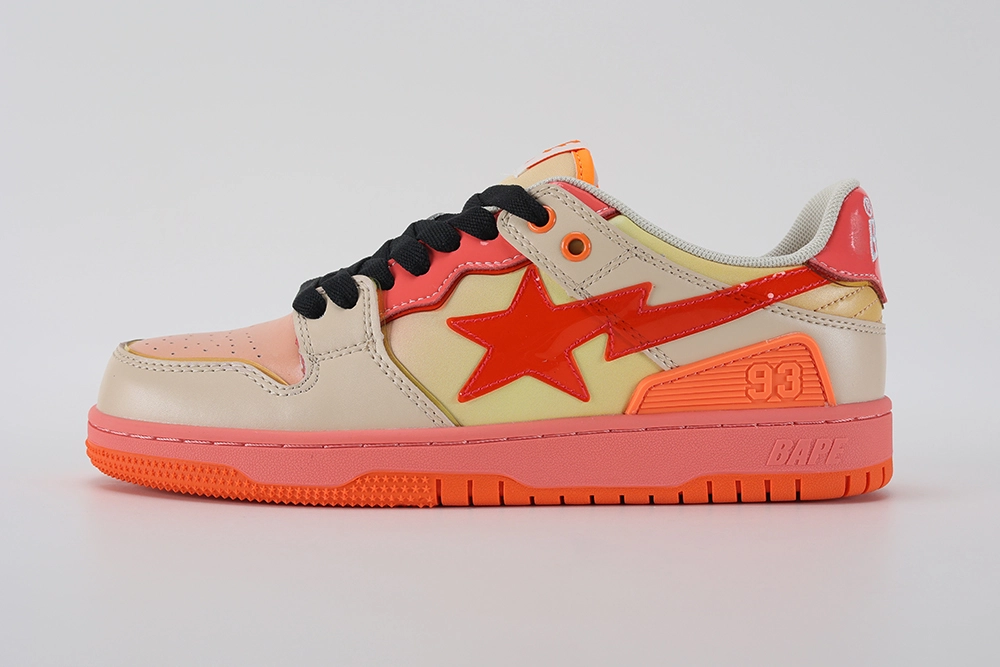 A Bathing Ape Sk8 Sta M1 Orange