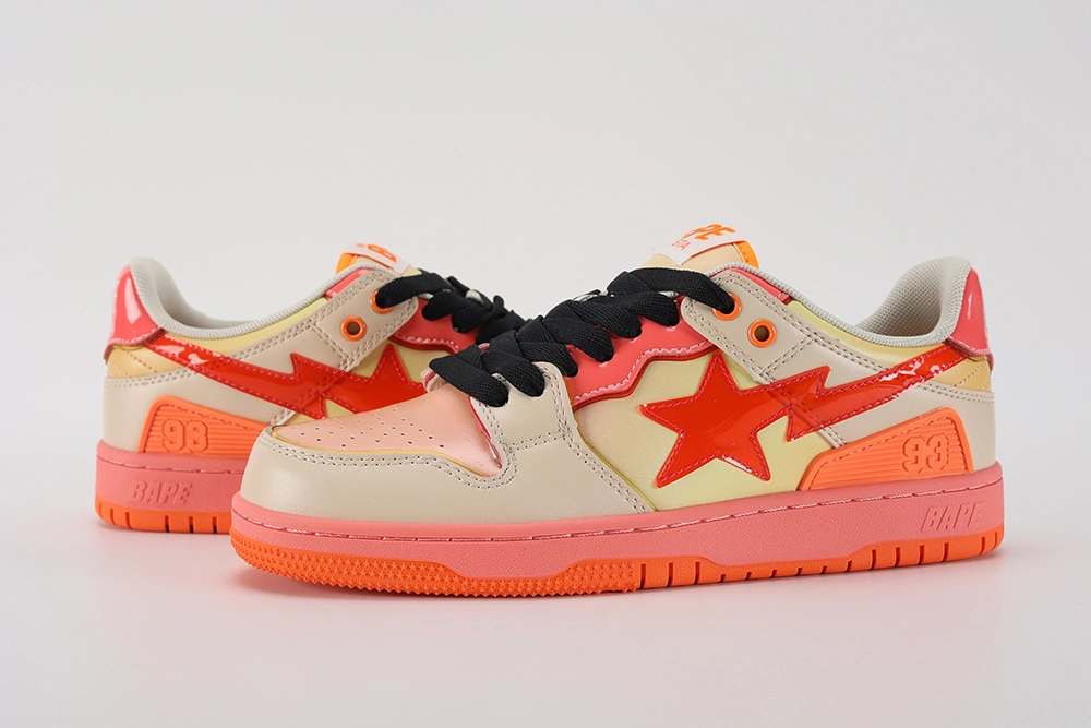 A Bathing Ape Sk8 Sta M1 Orange