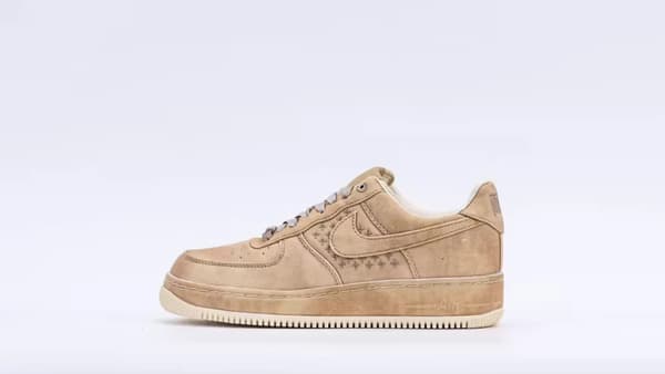 Air Force 1 07 Premium Nai Ke Beige Replica – Image 3 Air Force 1 '07 Premium 'NAI-KE - Beige' Replica