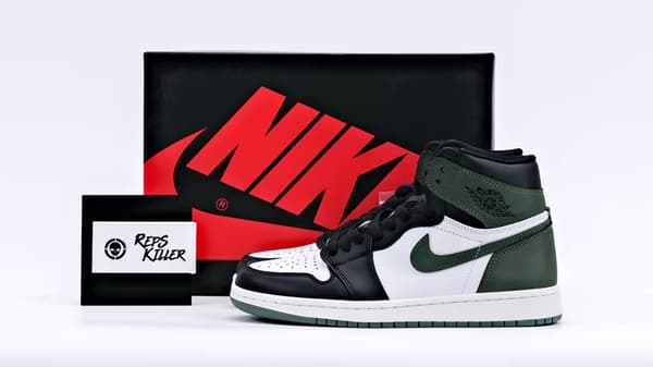 Air Jordan 1 Retro High Og Best Hand In The Game Clay Green – Image 1 Air Jordan 1 Retro High OG 'Best Hand in the Game - Clay Green' Replica