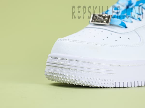 A Bathing Ape Bapesta Abc Camo Blue Low Sneakers