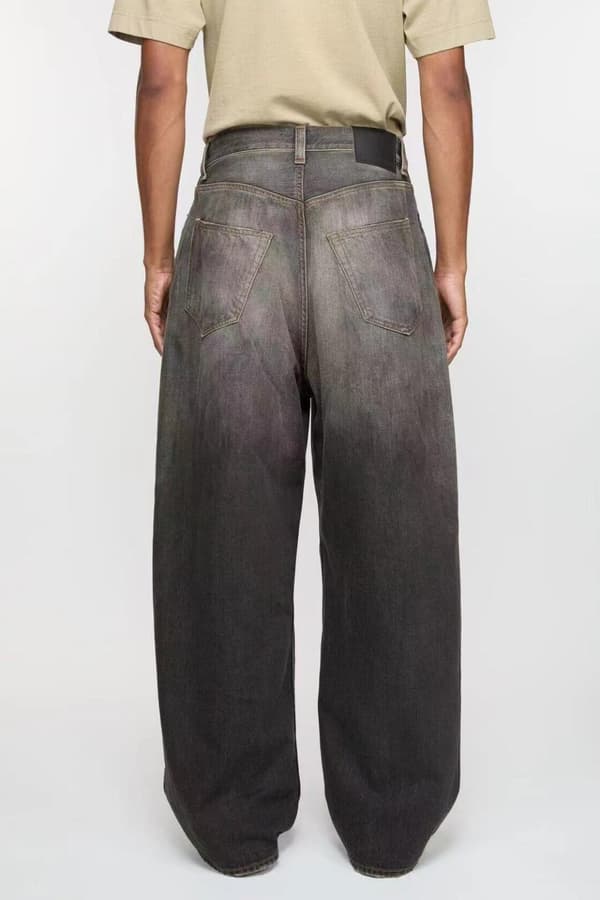 Acne Studios Paint Splatter Denim Pants