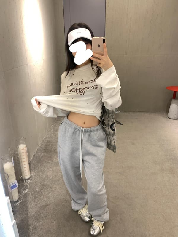 Acne Studios Distressed 1996 Rhinestone Lettering Shirt – Image 2 Acne Studios Distressed 1996 Rhinestone Lettering Shirt