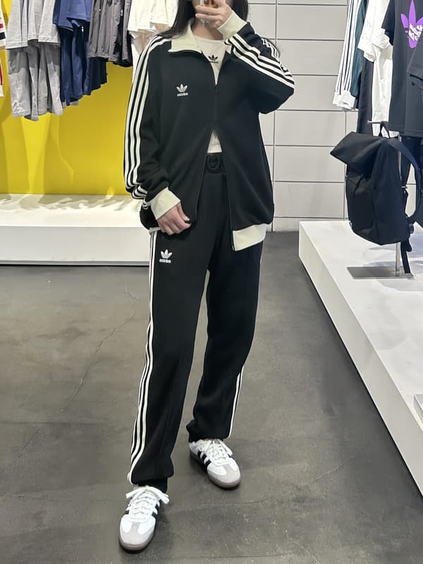 Adidas Trefoil Waffle Textured Jacket Black 2 – Image 4 Adidas Trefoil Waffle Textured Jacket Black 2
