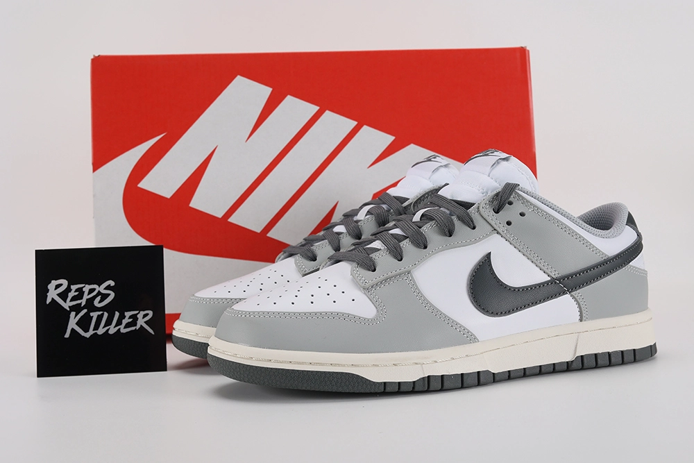 Dunk Low Light Smoke Grey – Image 1 dunk-low-'light-smoke-grey'-replica