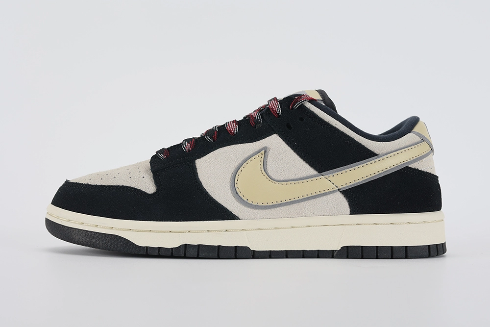 Dunk Low Lx Black Suede – Image 3 dunk-low-lx-'black-suede'-replica
