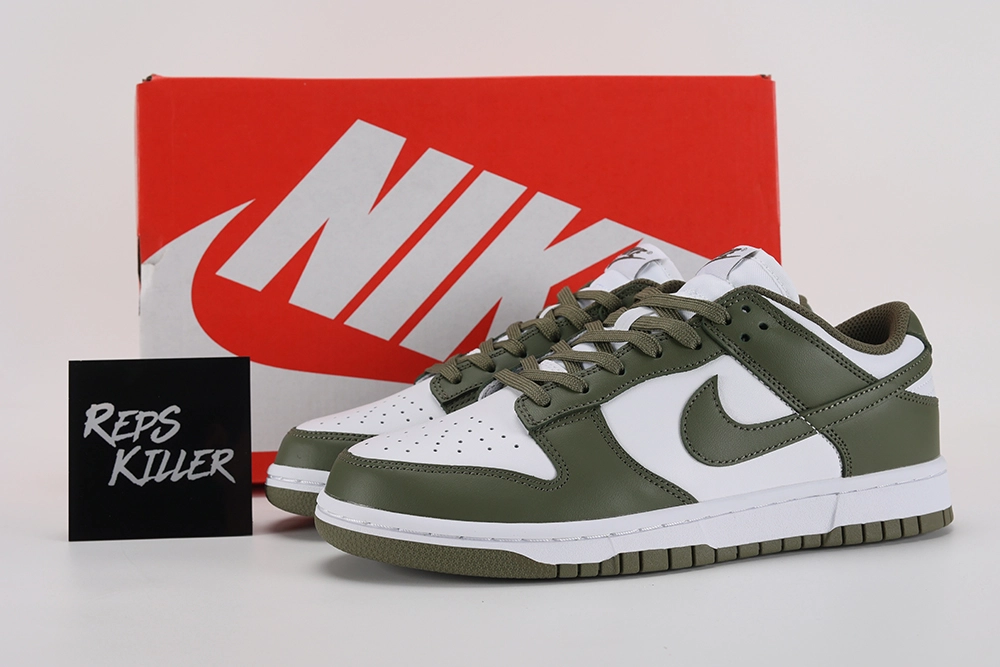 Dunk Low Medium Olive – Image 1 dunk-low-'medium-olive'-replica